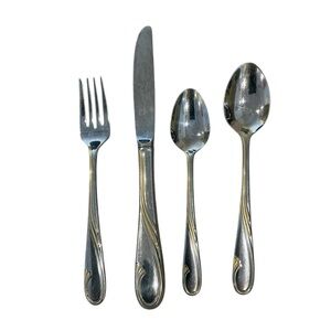 Gorham Golden Swirl flatwear 26 pieces